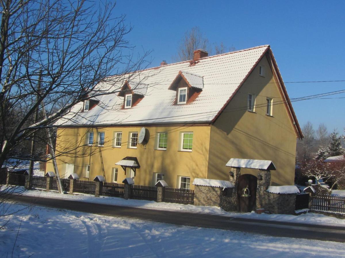 Spacious Holiday Home In Stara Kamienica With Pond Экстерьер фото
